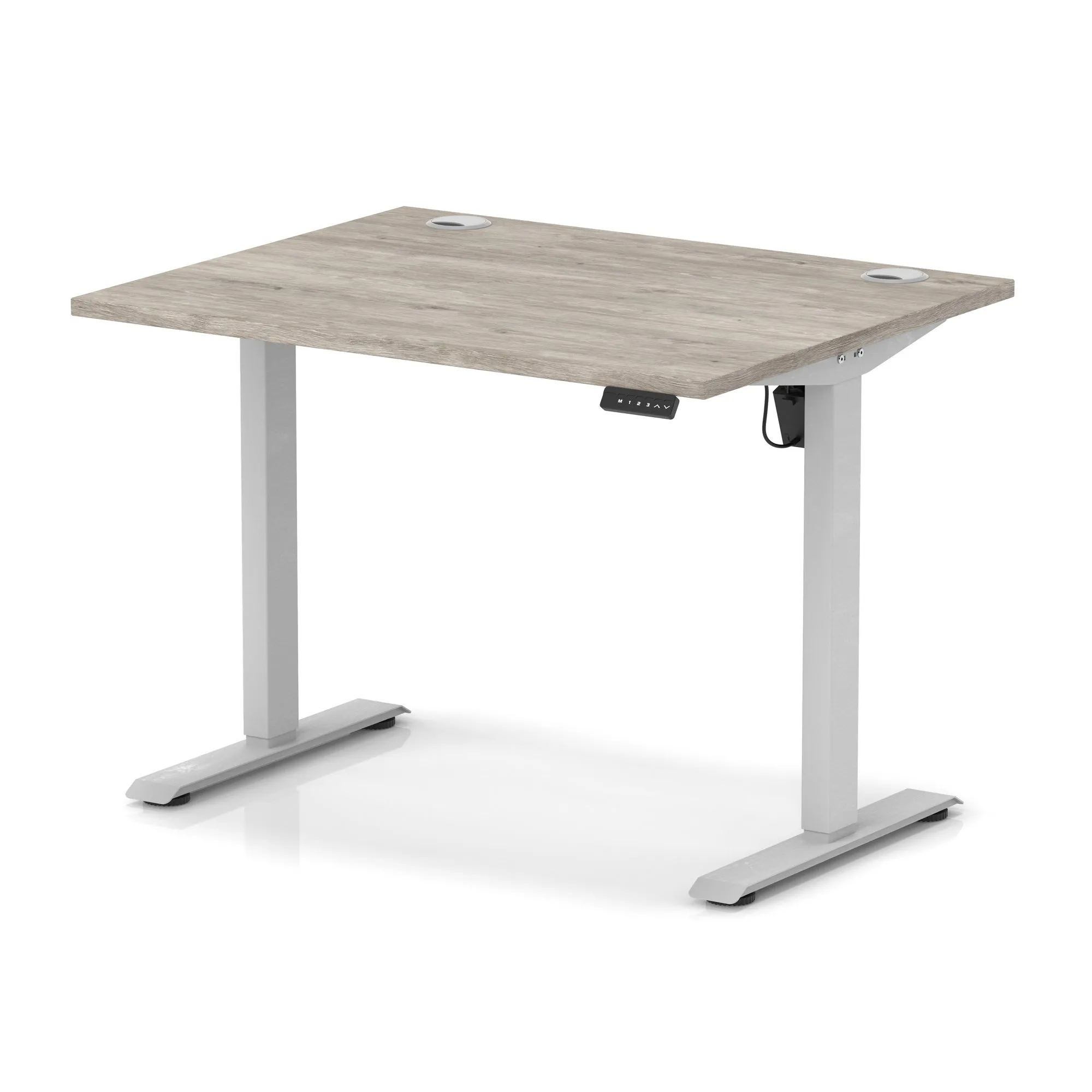 OE - Air Lite Height Adjustable Desk With Cable Ports