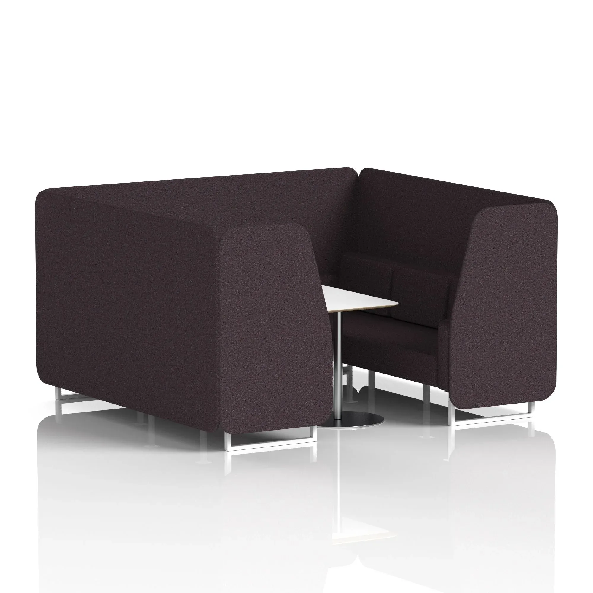 Brixworth Booth With White Table In Single Tone