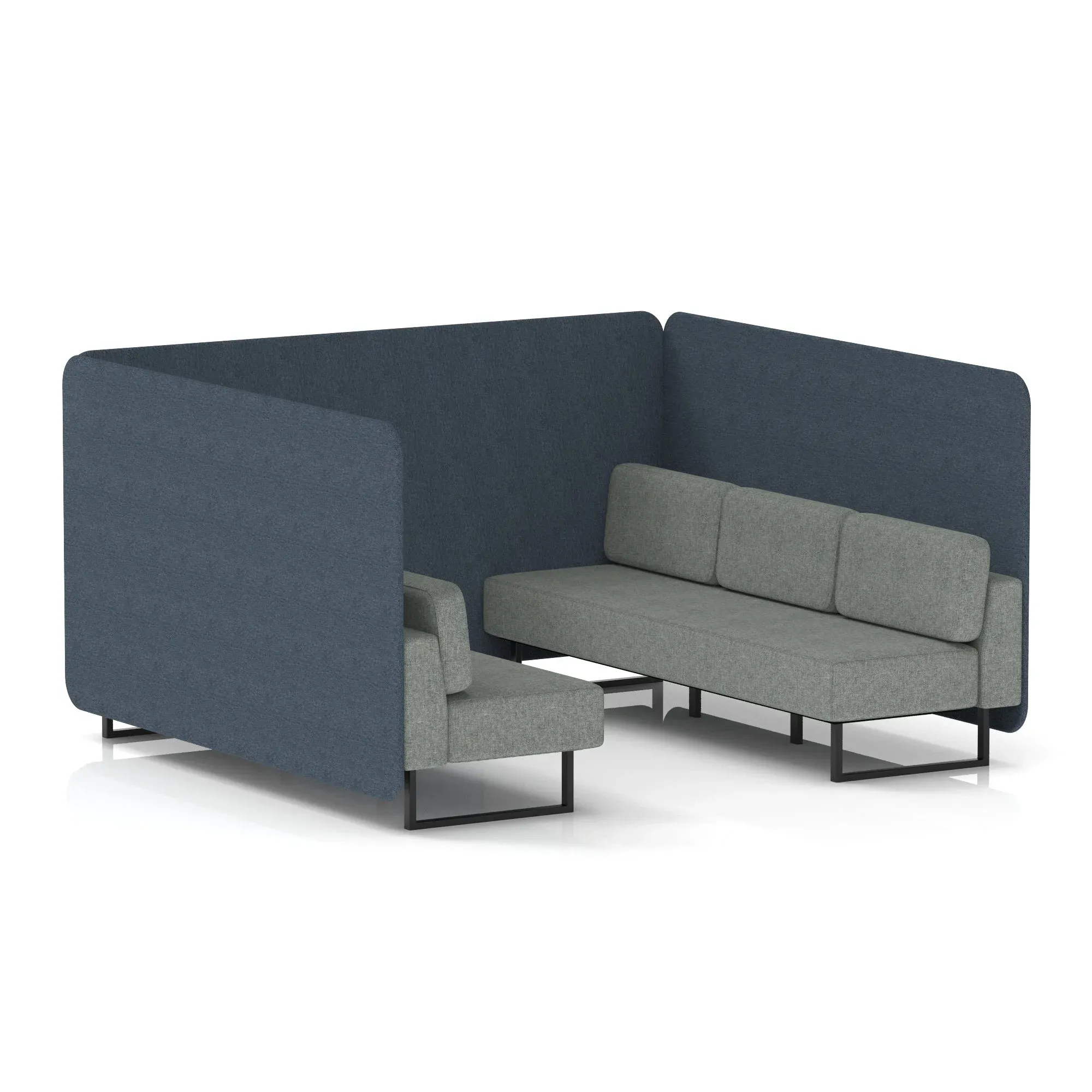 EE - Brixworth Bench Booth in Two Tone