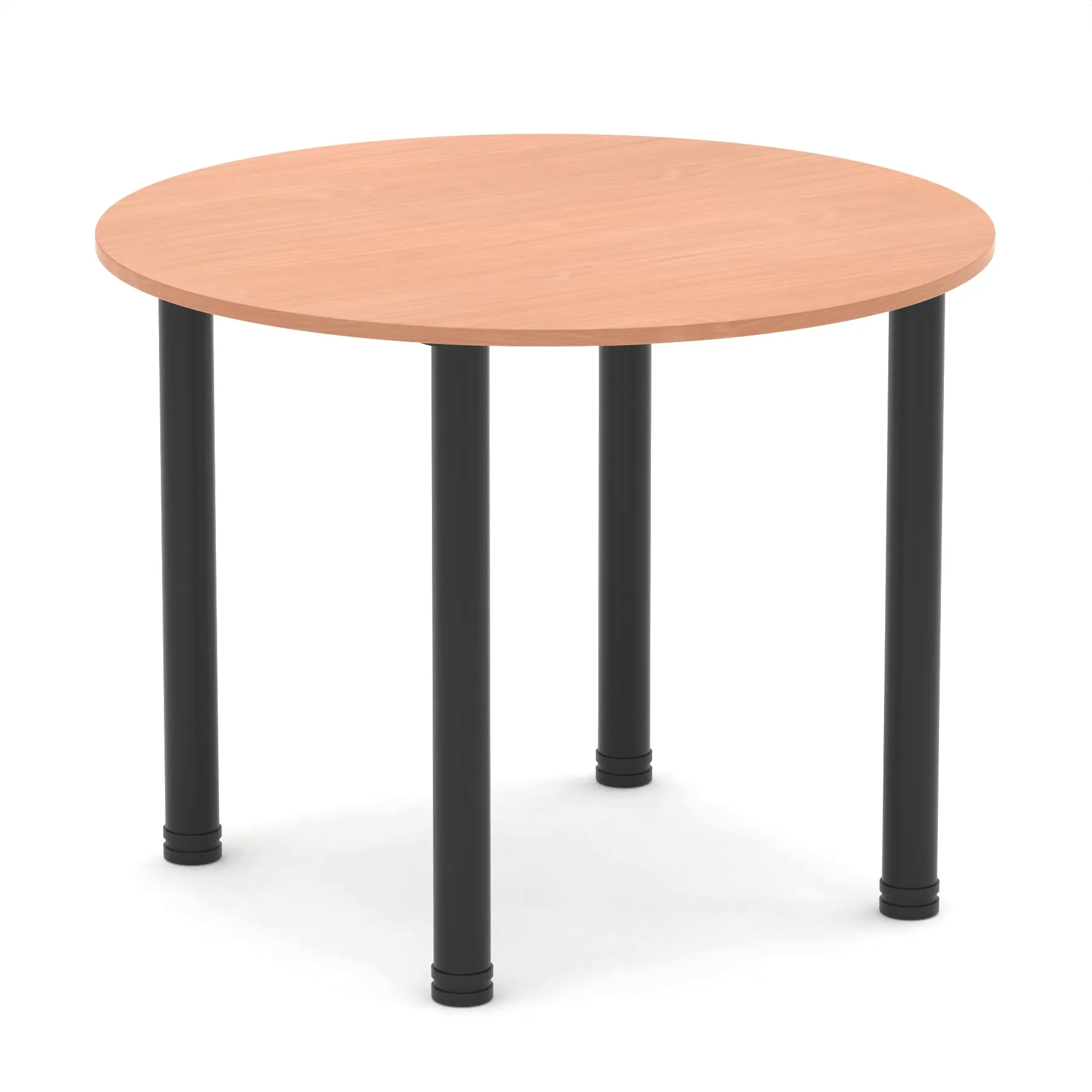 Impulse Round Table With Post Leg