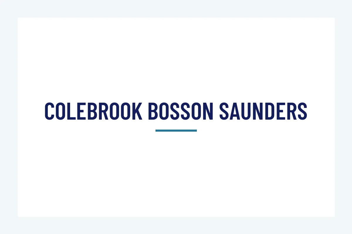 Colebrook Bosson Saunders