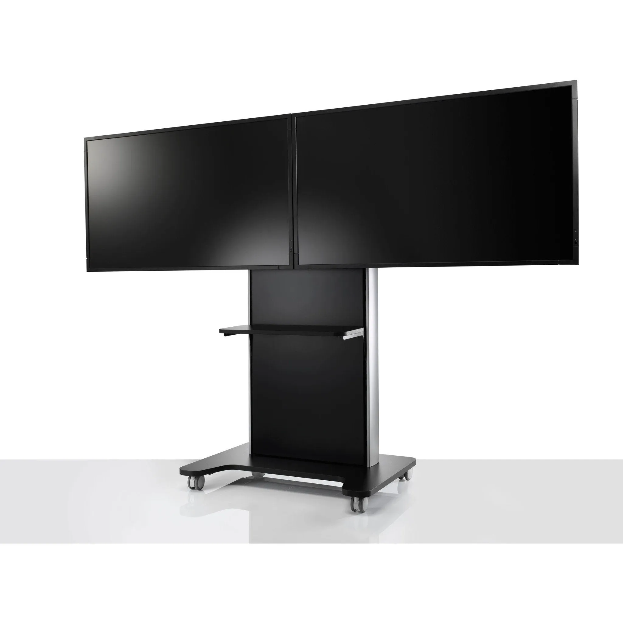 Colebrook Bosson Saunders AV/VC One Dual Screen Standard Configuration with Shelf