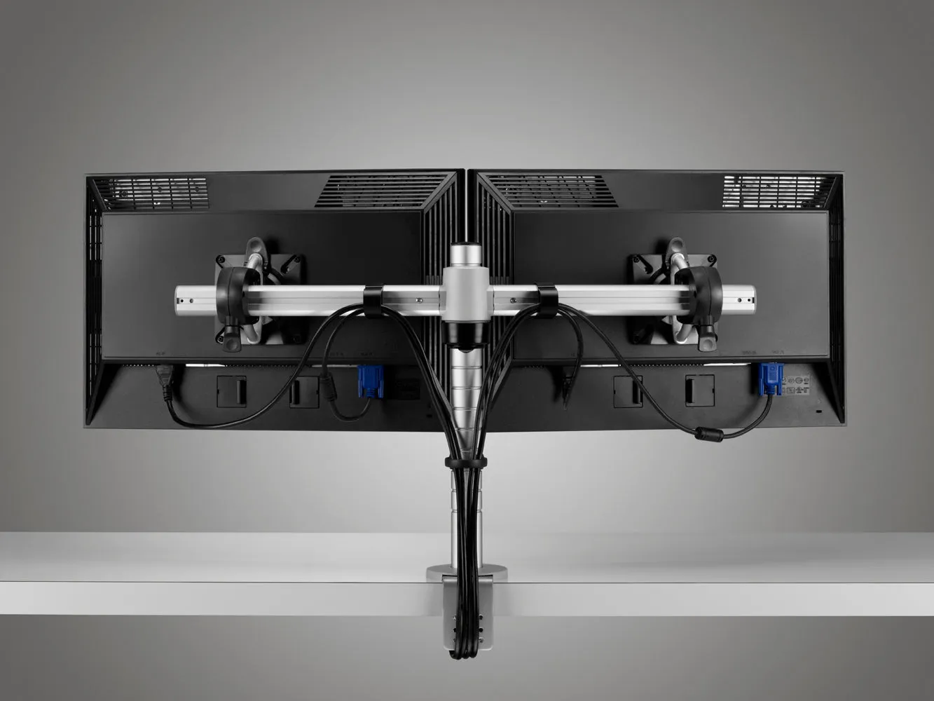 Colebrook Bosson Saunders Wishbone Dual Monitor Arm