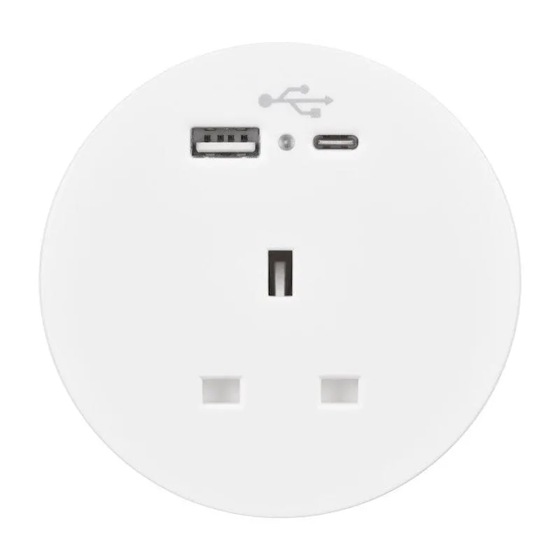 Sourcetec Ion with 1 Power and Dual Fast Charge USB A+C.
