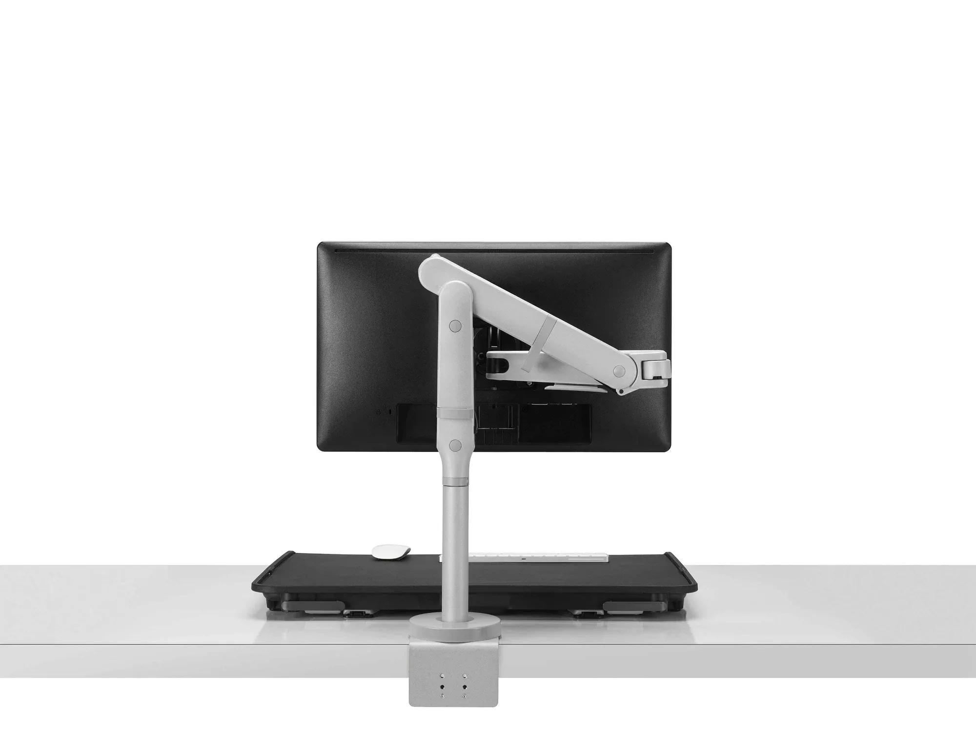 Colebrook Bosson Saunders Ollin Monitor Arm with Monto Sit-Stand Raiser