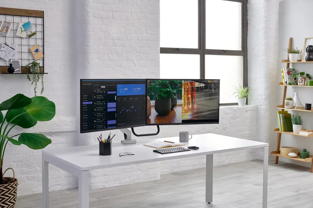 Colebrook Bosson Saunders Flo X Dual Monitor Arm