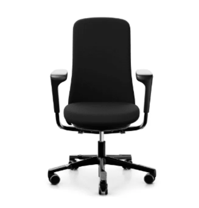 HÅG Sofi - Black Upholstered High Back Taskchair
