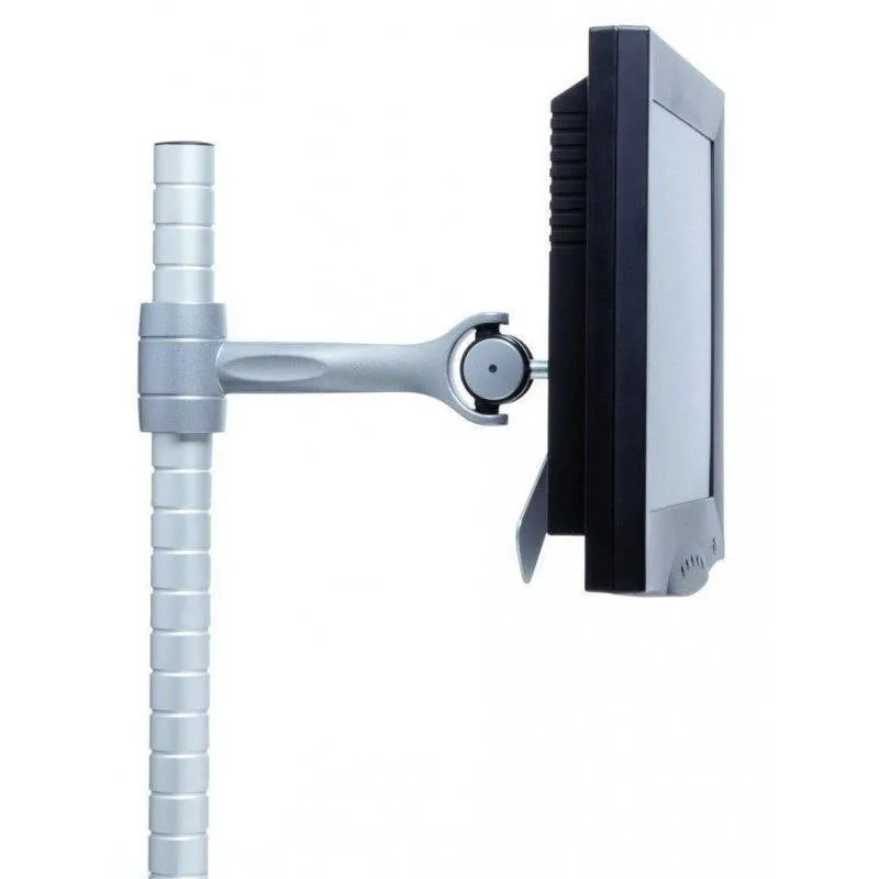 Wishbone Single Forearm LCD LED Desk Mounted Monitor Arm Stand - Full Adjustable Height and Angle
