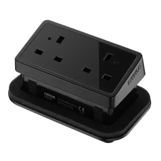 1 Outlet / 30W USB-C and 27W USB-A / Black/Black