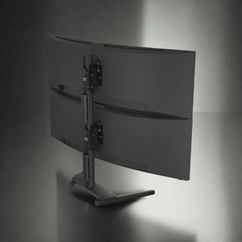 Atdec Super Heavy duty Dual Mount on Freestanding Foot