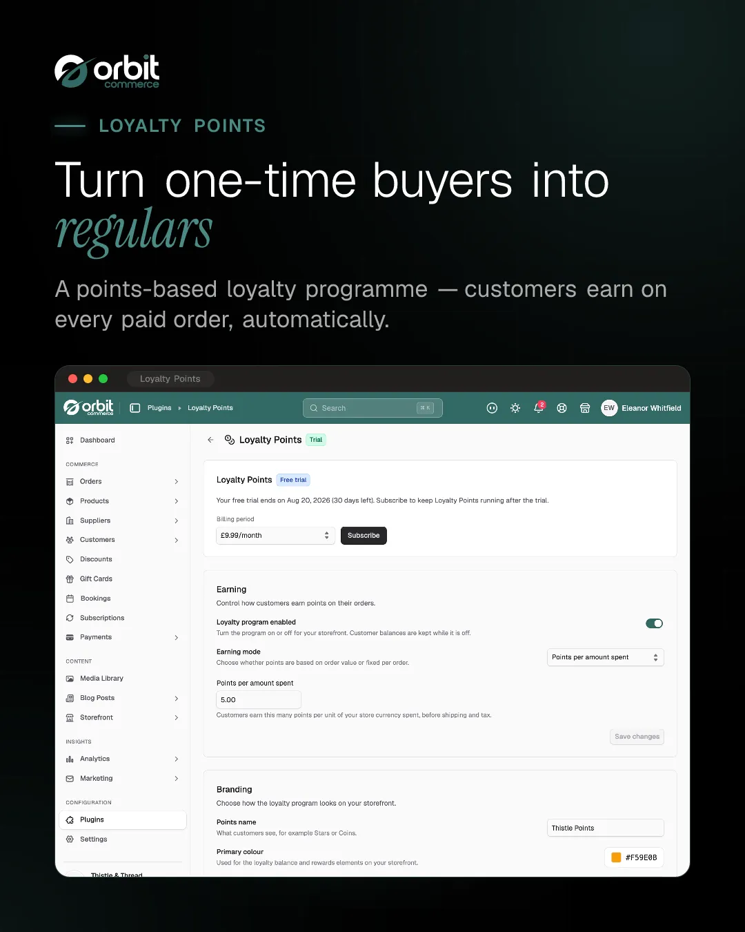 Loyalty programme overview