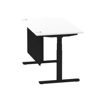 Air Height Adjustable Desk With Cable Ports