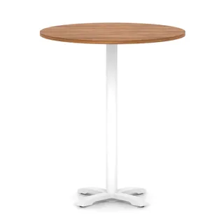 EE - Italia Round Poseur Table With Cross Base