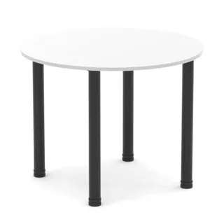 Impulse Round Table With Post Leg
