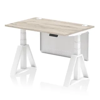 Air Height Adjustable Desk With Cable Ports