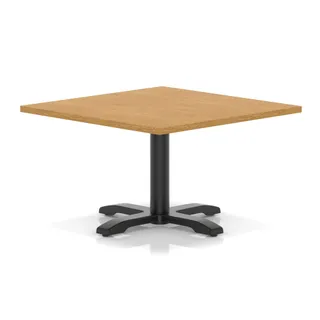 EE - Italia Square Coffee Table With Cross Base