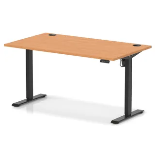 EE - Air Lite Height Adjustable Desk With Cable Ports