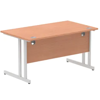 Impulse Straight Desk Cantilever Leg