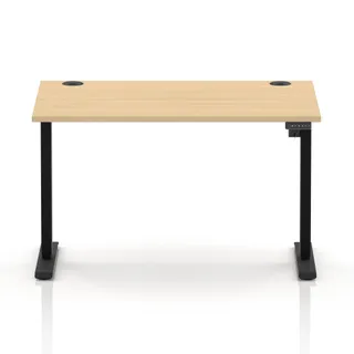 Air Lite Height Adjustable Desk With Cable Ports