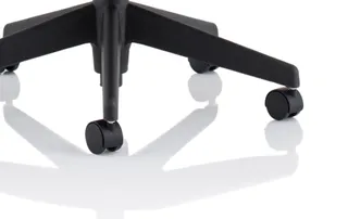 Denver High Mesh Back Black Task Operator Office Chair with Arms