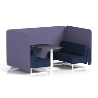 Brixworth Bench Booth in Two Tone