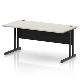 Impulse Straight Desk Cantilever Leg