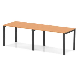 Evolve Plus Single Row Bench Desk - 2 Person
