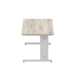 Impulse Straight Desk Cable Managed Leg