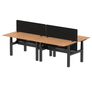 1400 / Oak / Black Frame