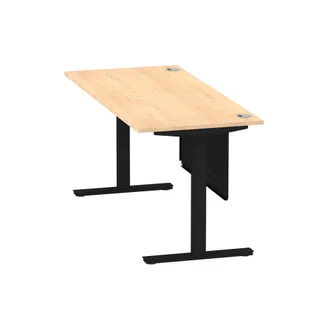Air Height Adjustable Desk With Cable Ports