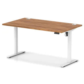 OE - Air Lite Height Adjustable Desk With Cable Ports