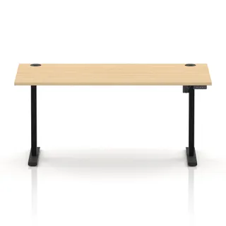 Air Lite Height Adjustable Desk With Cable Ports