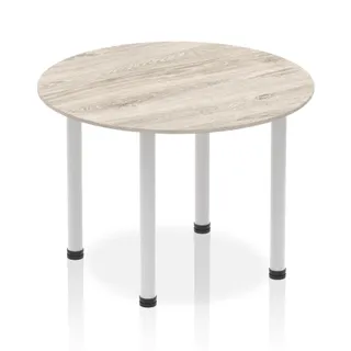Impulse Round Table With Post Leg