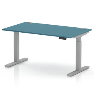 Air Height Adjustable Desk With Cable Ports