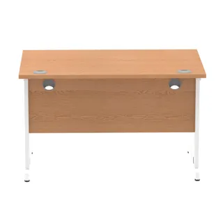 Impulse Straight Desk Cable Managed Leg