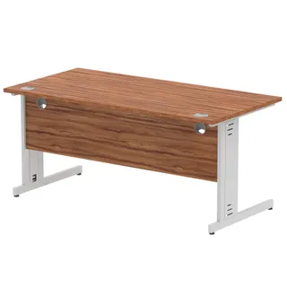 Impulse Straight Desk Cable Managed Leg