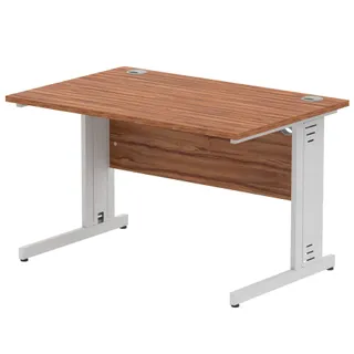 Impulse Straight Desk Cable Managed Leg