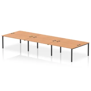 Impulse B2B Bench Desk - 6 Person
