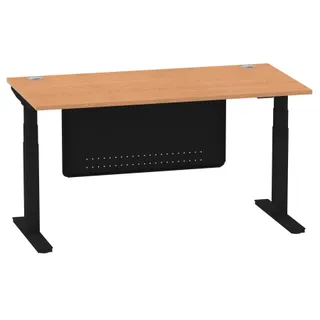 Air Height Adjustable Desk With Cable Ports
