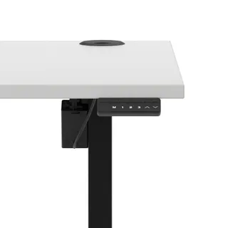 Air Lite Height Adjustable Desk With Cable Ports