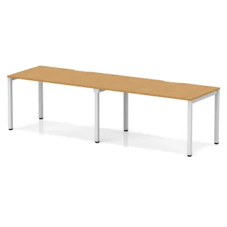 Evolve Plus Single Row Bench Desk - 2 Person