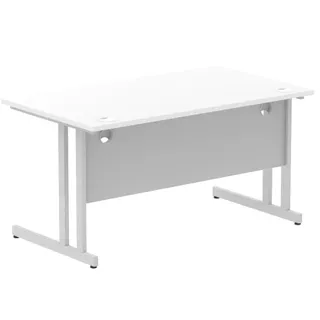 Impulse Straight Desk Cantilever Leg