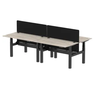 1400 / Grey Oak / Black Frame