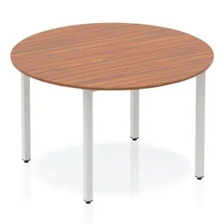 Impulse Round Table With Box Frame Leg
