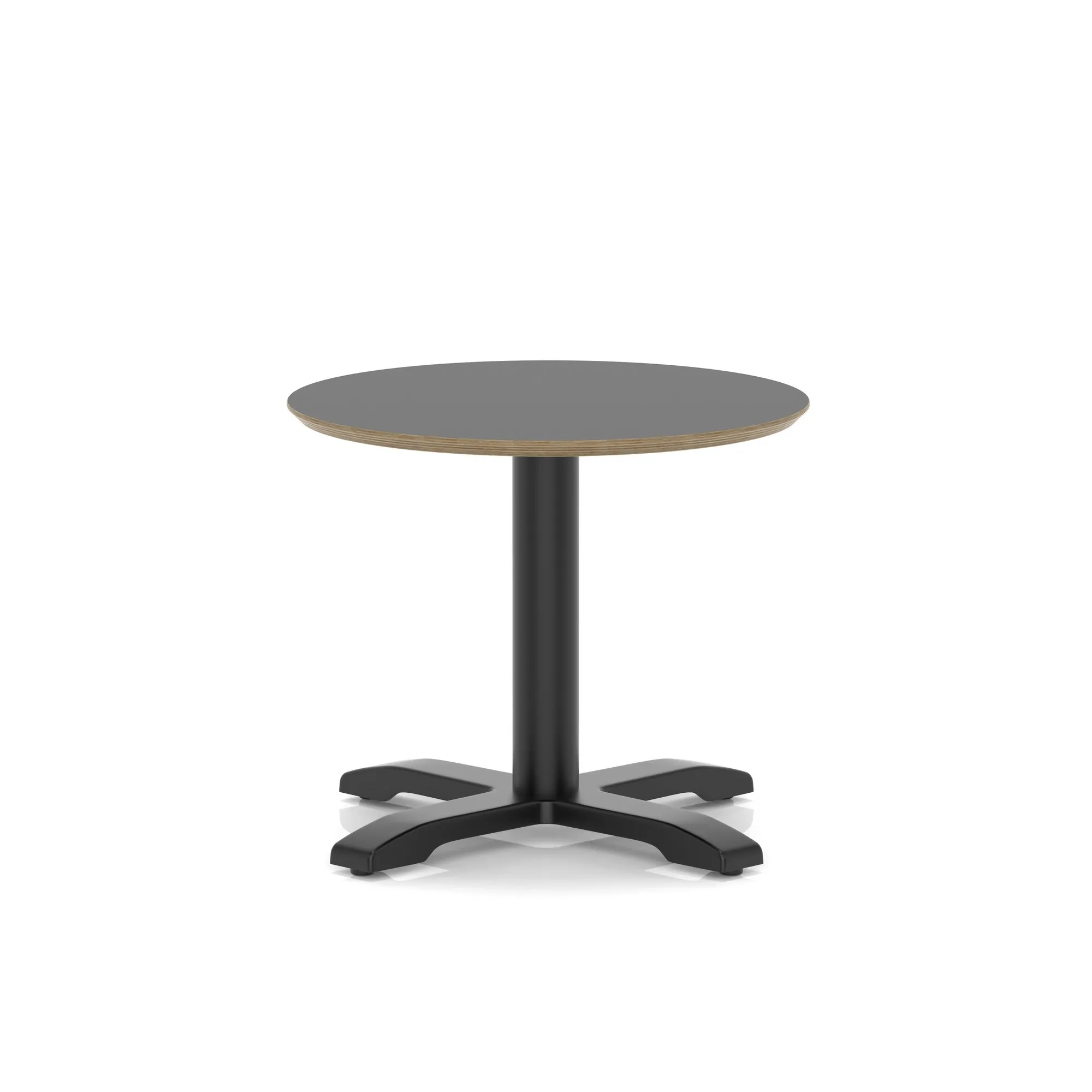 Brixworth Round Coffee Table With Cross Base