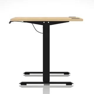 Air Lite Height Adjustable Desk With Cable Ports