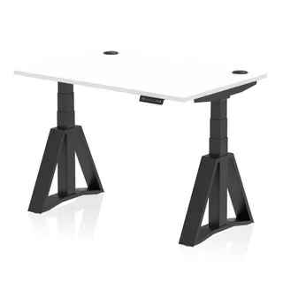 Air Height Adjustable Desk With Cable Ports