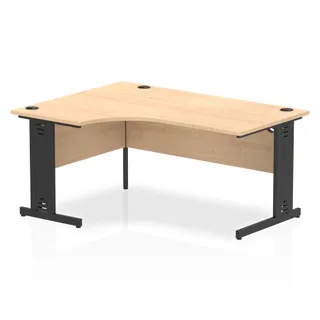 Impulse Crescent Desk Cable Managed Leg