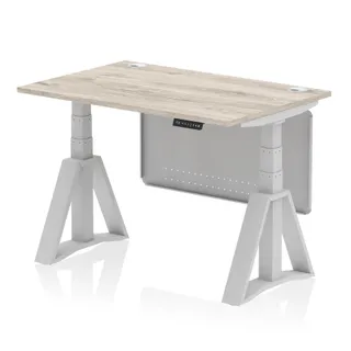 Air Height Adjustable Desk With Cable Ports