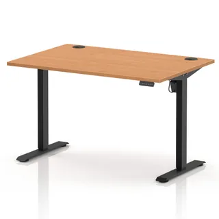 Air Lite Height Adjustable Desk With Cable Ports